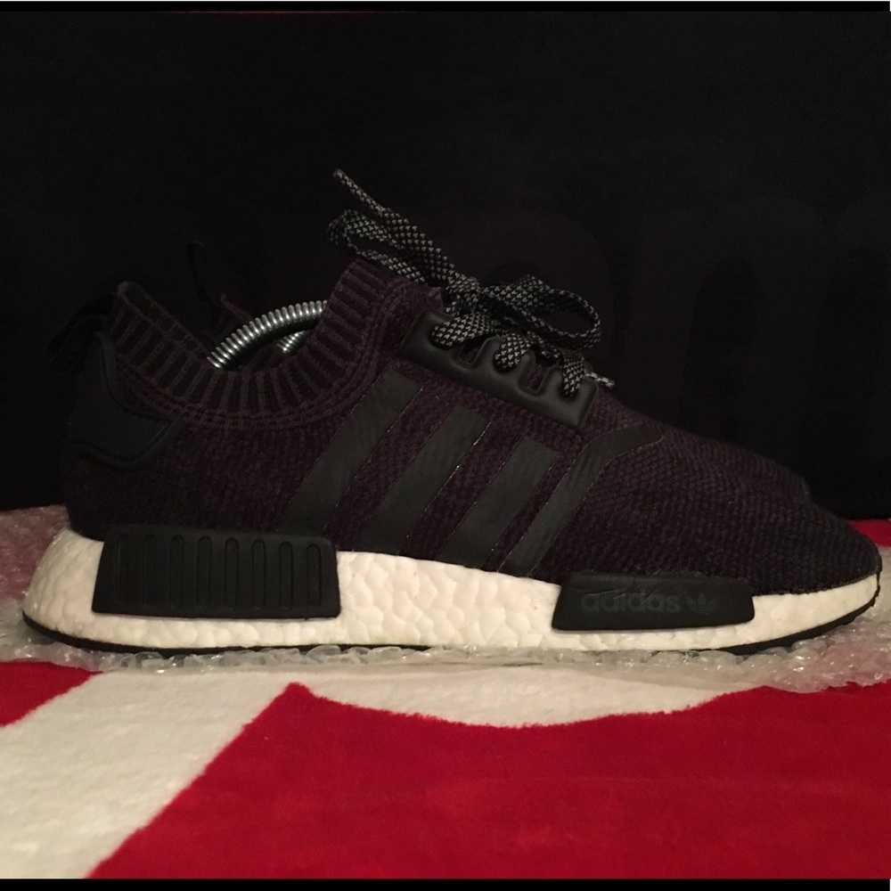 Adidas NMD R1 winter wools R1 size 8 Black VNDS
